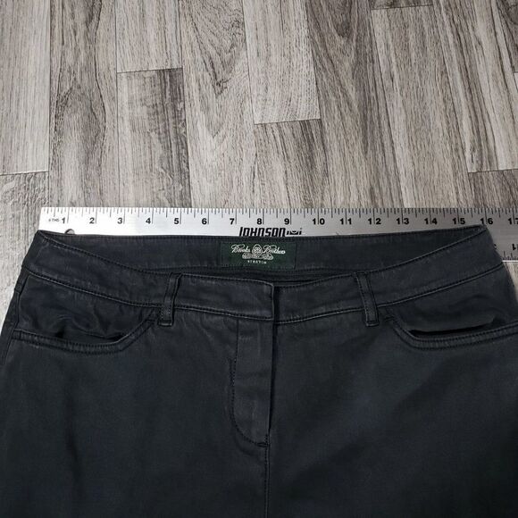 (3/$35) Brooks Brothers Stretch Cropped Grey Pants - Picture 8 of 12